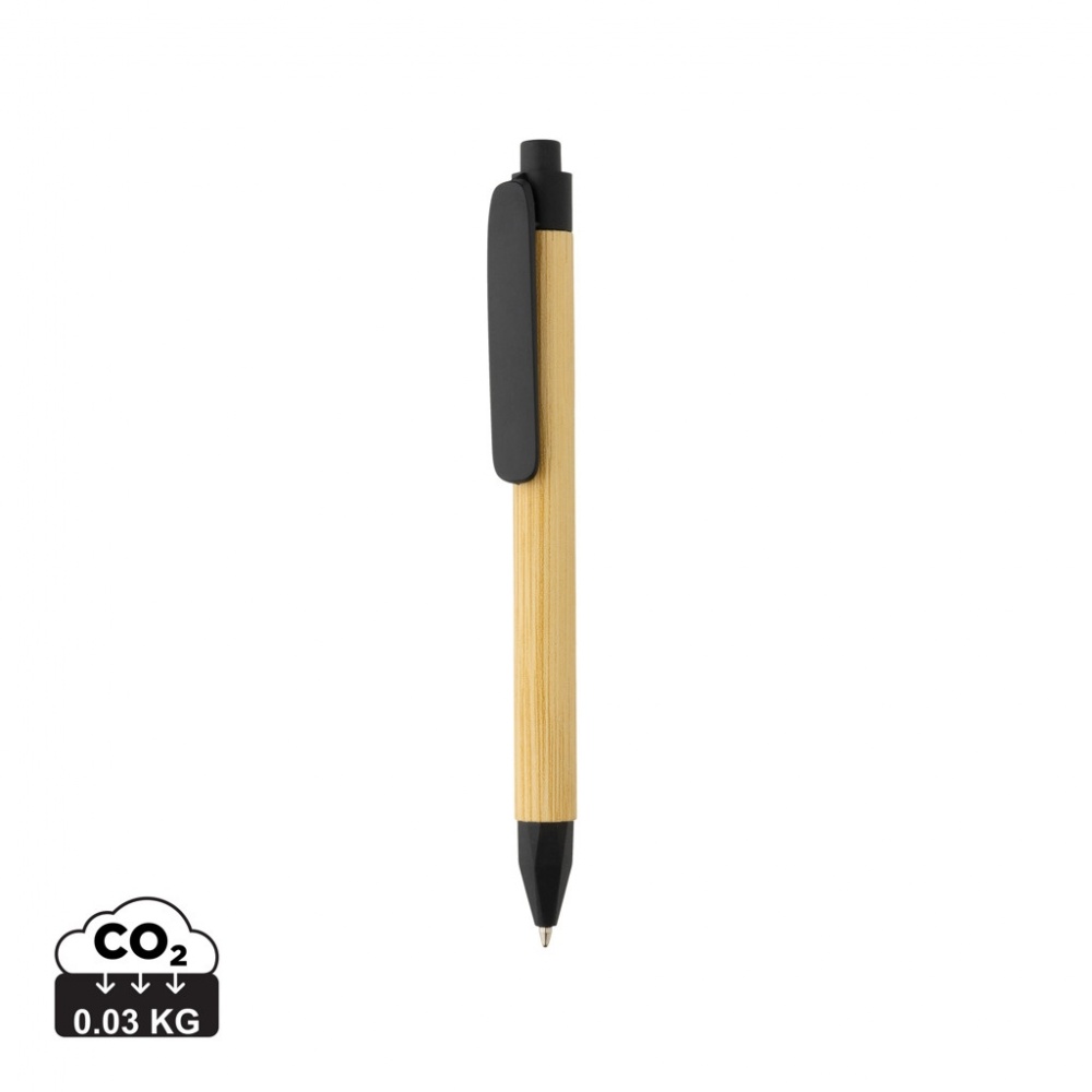 Logotrade promotional items photo of: Write responsible recycled paper barrel pen