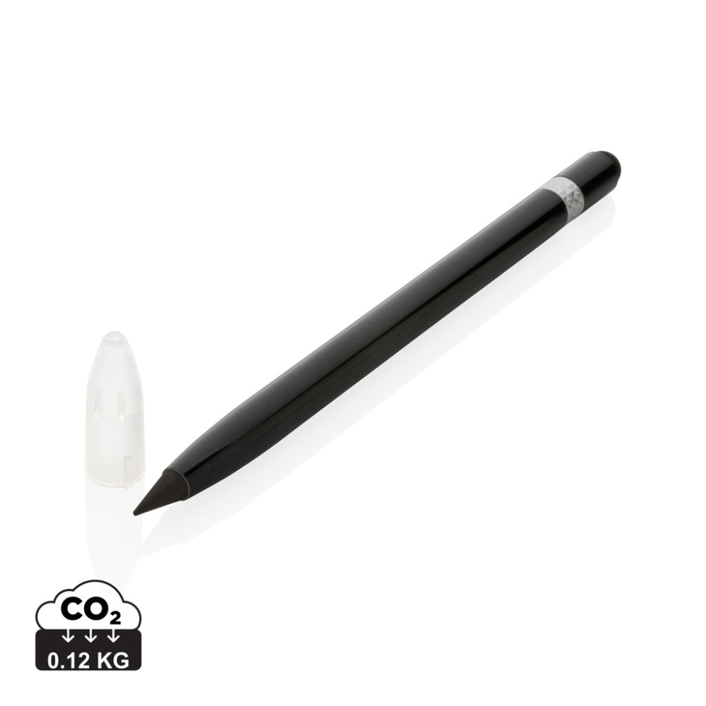 Logotrade promotional gift image of: Aluminum inkless pen with eraser