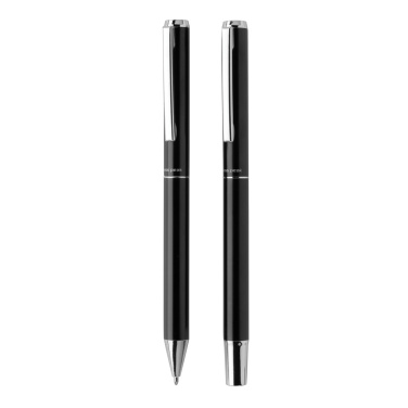 Logotrade business gifts photo of: Swiss Peak Cedar RCS certified recycled aluminum pen set