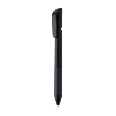 Logo trade advertising product photo of: TwistLock GRS certified recycled ABS pen