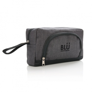 Logotrade promotional giveaway picture of: Classic two tone toiletry bag
