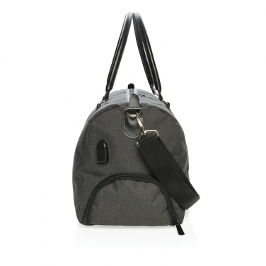 Logo trade advertising products picture of: Weekend bag with USB A output