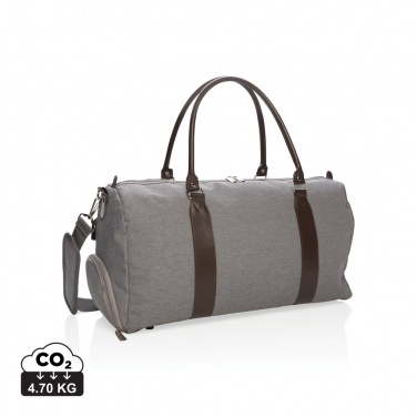 Logo trade business gift photo of: Weekend bag with USB A output