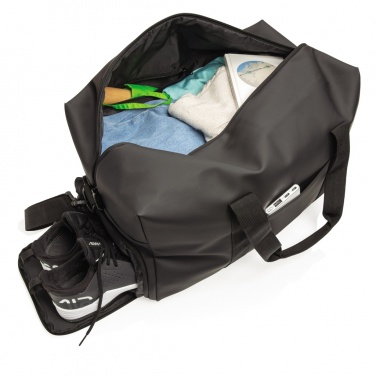 Logotrade business gift image of: Smooth PU weekend duffle