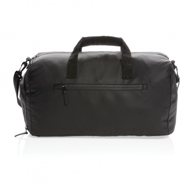 Logotrade promotional merchandise picture of: Fashion black weekend bag PVC free