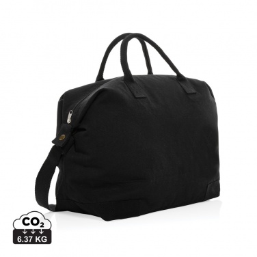 Logotrade advertising product image of: Kezar AWARE™ 500 gsm recycled canvas deluxe weekend bag
