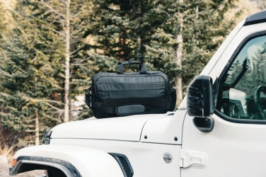 Logo trade corporate gift photo of: Armond AWARE™ RPET weekend duffel bag