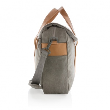 Logotrade promotional merchandise picture of: Canvas laptop bag PVC free