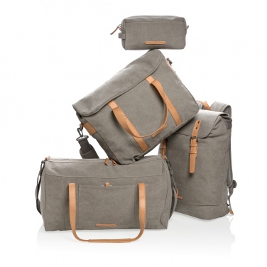 Logotrade promotional gift picture of: Canvas laptop bag PVC free