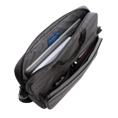 Logo trade corporate gift photo of: Impact AWARE™ RPET 15.6" laptop bag