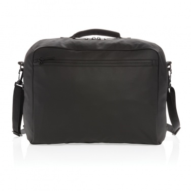 Logotrade promotional merchandise photo of: Fashion black 15.6" laptop bag PVC free