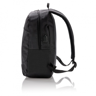 Logotrade promotional merchandise image of: Power USB laptop backpack