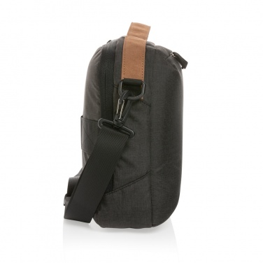 Logo trade promotional gifts picture of: Impact AWARE™ 300D two tone deluxe 15.6" laptop bag