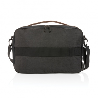Logo trade promotional gift photo of: Impact AWARE™ 300D two tone deluxe 15.6" laptop bag