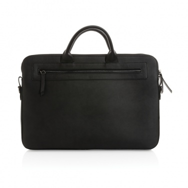 Logo trade advertising products picture of: Swiss Peak GRS recycled PU 14 inch laptop bag