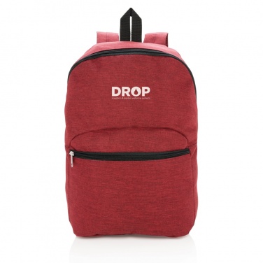 Logo trade promotional merchandise picture of: Classic two tone backpack