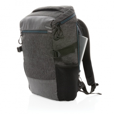 Logo trade advertising product photo of: 900D easy access 15.6" laptop backpack PVC free