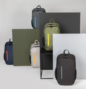 Logotrade promotional giveaway image of: Impact AWARE™ 300D RPET casual backpack