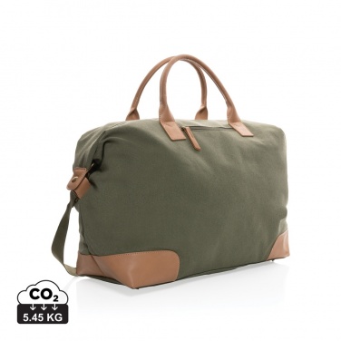 Logo trade corporate gift photo of: Impact AWARE™ 16 oz. rcanvas large weekend bag
