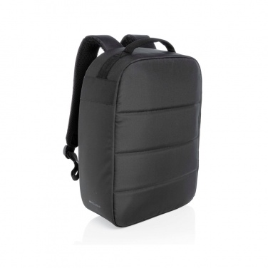 Logo trade corporate gift photo of: Impact AWARE™ RPET anti-theft 15.6" laptop backpack
