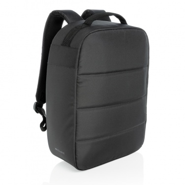 Logotrade promotional gift image of: Impact AWARE™ RPET anti-theft 15.6" laptop backpack
