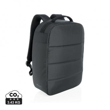 Logotrade advertising product picture of: Impact AWARE™ RPET anti-theft 15.6" laptop backpack