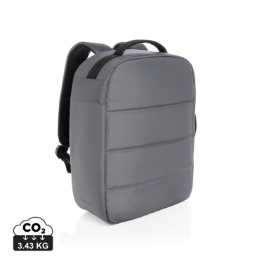 Logotrade advertising product picture of: Impact AWARE™ RPET anti-theft 15.6" laptop backpack