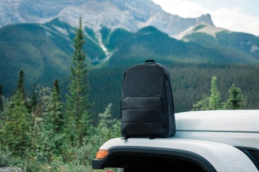 Logo trade promotional gift photo of: Impact AWARE™ RPET Basic 15.6" laptop backpack