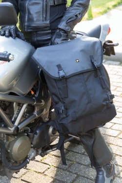 Logo trade promotional giveaways picture of: 17” outdoor laptop backpack
