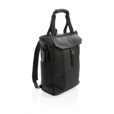 Logotrade advertising product picture of: Swiss Peak RFID 15" laptop totepack PVC free