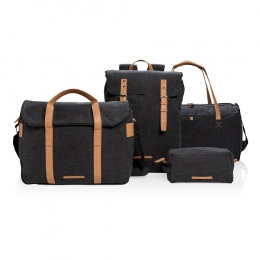 Logotrade promotional merchandise photo of: Canvas laptop backpack PVC free