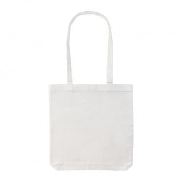 Logo trade promotional products image of: Impact AWARE™ recycled cotton tote 330 gsm