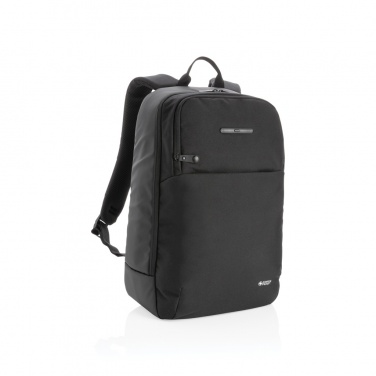 Logo trade business gift photo of: Swiss Peak laptop backpack with UV-C steriliser pocket