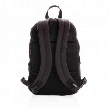 Logotrade advertising product image of: Smooth PU 15.6"laptop backpack