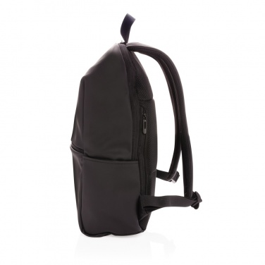 Logo trade corporate gifts picture of: Smooth PU 15.6"laptop backpack