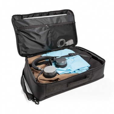 Logo trade promotional merchandise picture of: Swiss peak convertible travel backpack PVC free