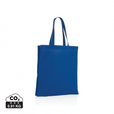 Logo trade promotional giveaways image of: Impact AWARE™ Recycled cotton tote w/bottom 145g