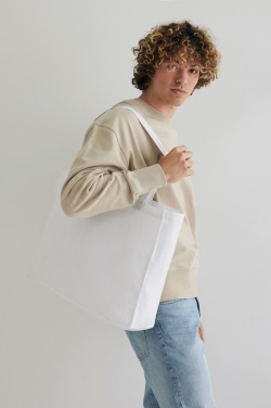 Logotrade promotional product image of: Impact AWARE™ Recycled cotton shopper 145g