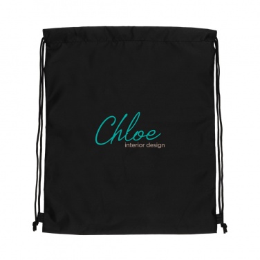 Logo trade promotional giveaways picture of: Impact AWARE™ RPET 190T drawstring bag
