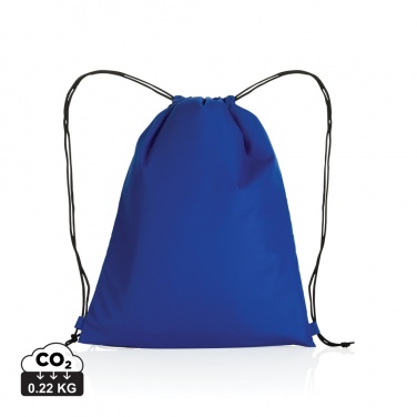 Logotrade advertising products photo of: Impact AWARE™ RPET 190T drawstring bag