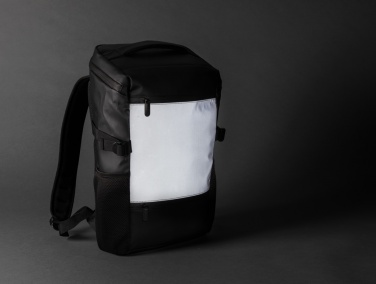 Logo trade advertising products picture of: PU high visibility easy access 15.6" laptop backpack