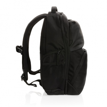 Logo trade promotional items image of: Swiss Peak AWARE™ RPET 15.6 inch commuter backpack