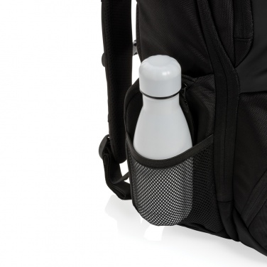 Logotrade promotional product picture of: Swiss Peak AWARE™ RPET 15.6 inch commuter backpack