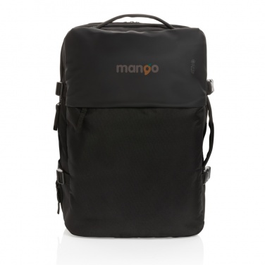 Logo trade promotional giveaways picture of: Swiss Peak AWARE™ RPET 15.6' expandable weekend backpack