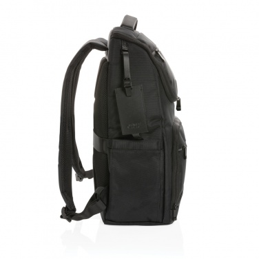 Logo trade corporate gifts picture of: Swiss Peak AWARE™ RPET Voyager 15.6" laptop backpack