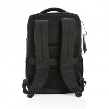 Logotrade promotional merchandise photo of: Swiss Peak AWARE™ RPET Voyager 15.6" laptop backpack