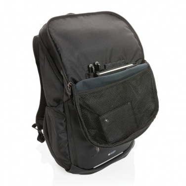 Logo trade promotional giveaways picture of: Swiss Peak AWARE™ RPET 15.6 inch business backpack