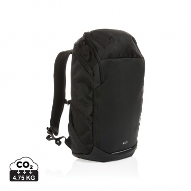 Logo trade promotional merchandise photo of: Swiss Peak AWARE™ RPET 15.6 inch business backpack