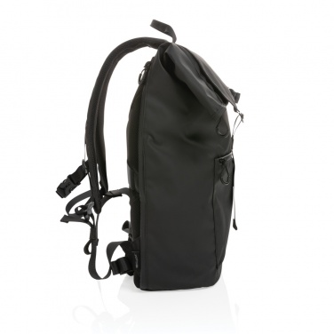 Logotrade business gift image of: Impact AWARE™ RPET water resistant 15.6" laptop backpack