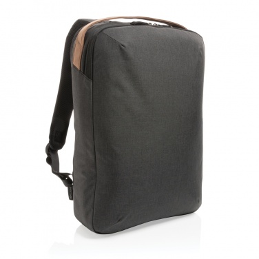 Logotrade corporate gifts photo of: Impact AWARE™ 300D two tone deluxe 15.6" laptop backpack